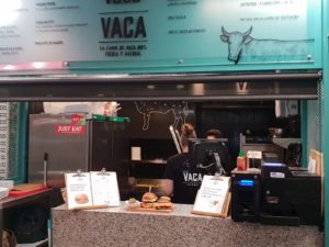 Cajones de cobro en el mercado de San Valero de Valencia